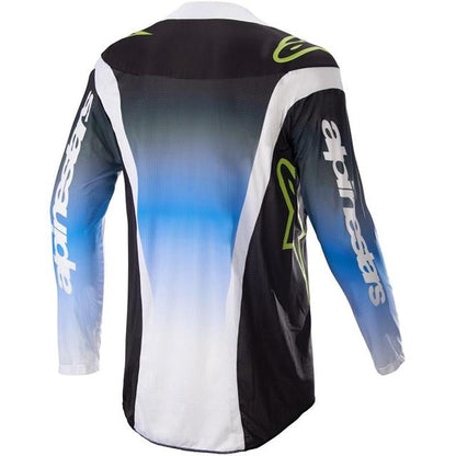 Jersey Alpinestars Techstar Push - NIT BLU/WHT/BLK - 3760823-9702 - vista 2