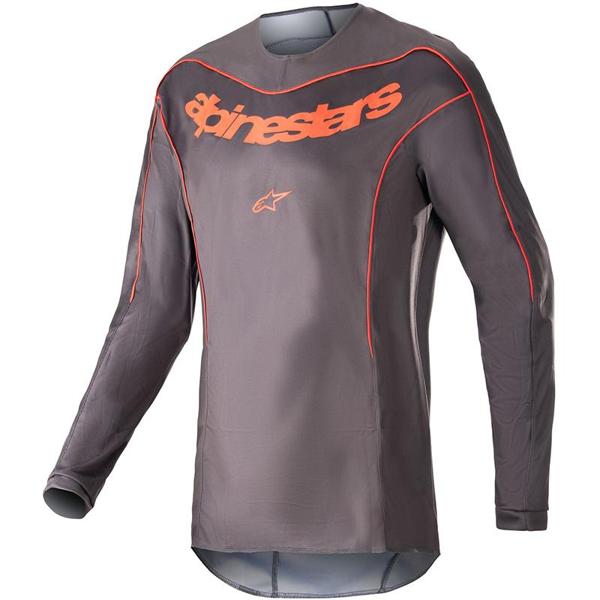 Jersey Alpinestars Fluid Lurv Magnet Neon Red 3762023-9397 - vista frontal