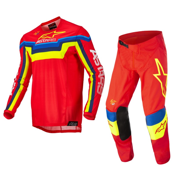 Conjunto Alpinestars Techstar Quadro