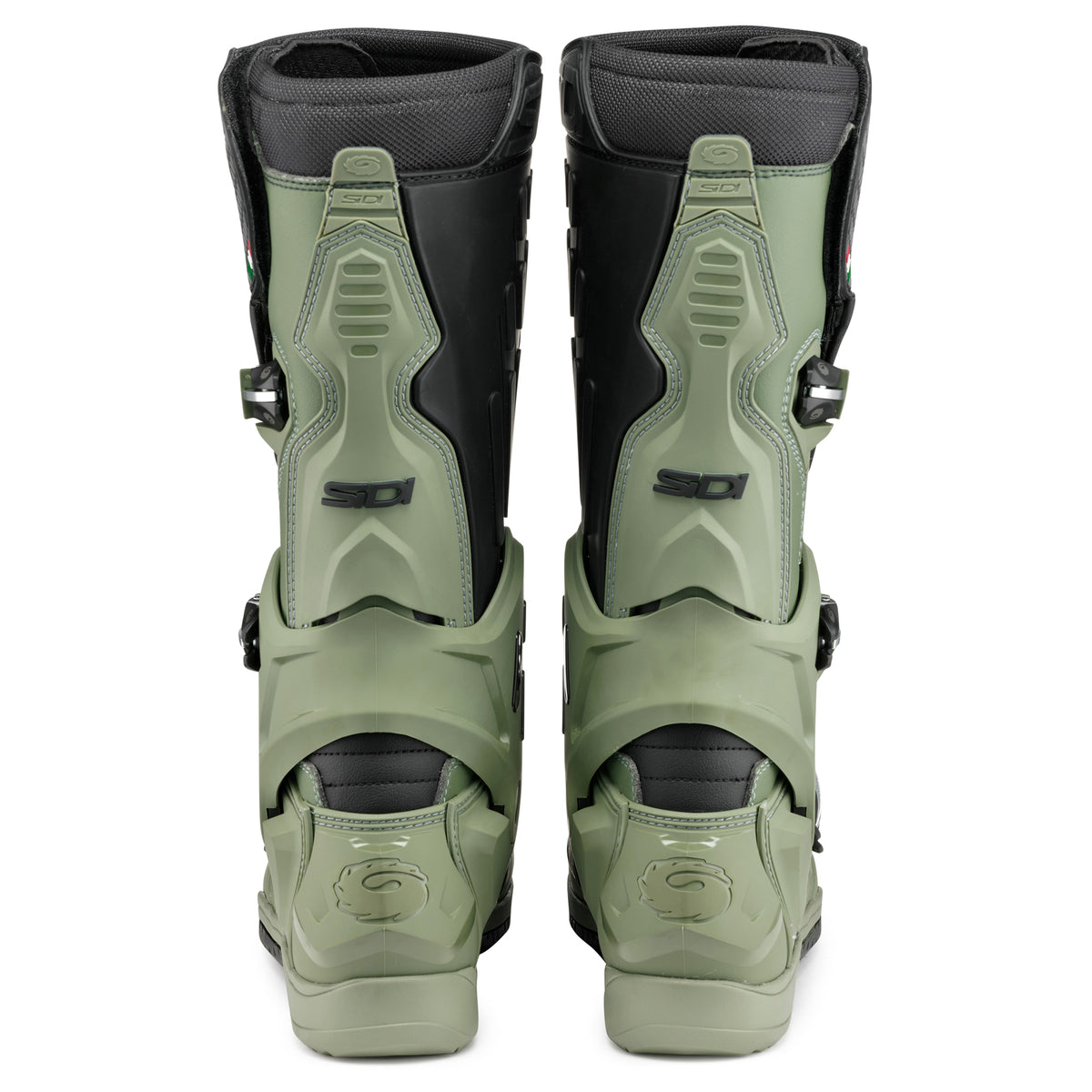 Botas Sidi Crossair - Army/Black - posterior