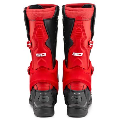 Botas Sidi Crossair - Black/Red - posterior