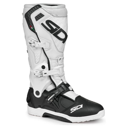 Botas Sidi Crossair - Black/White - lateral