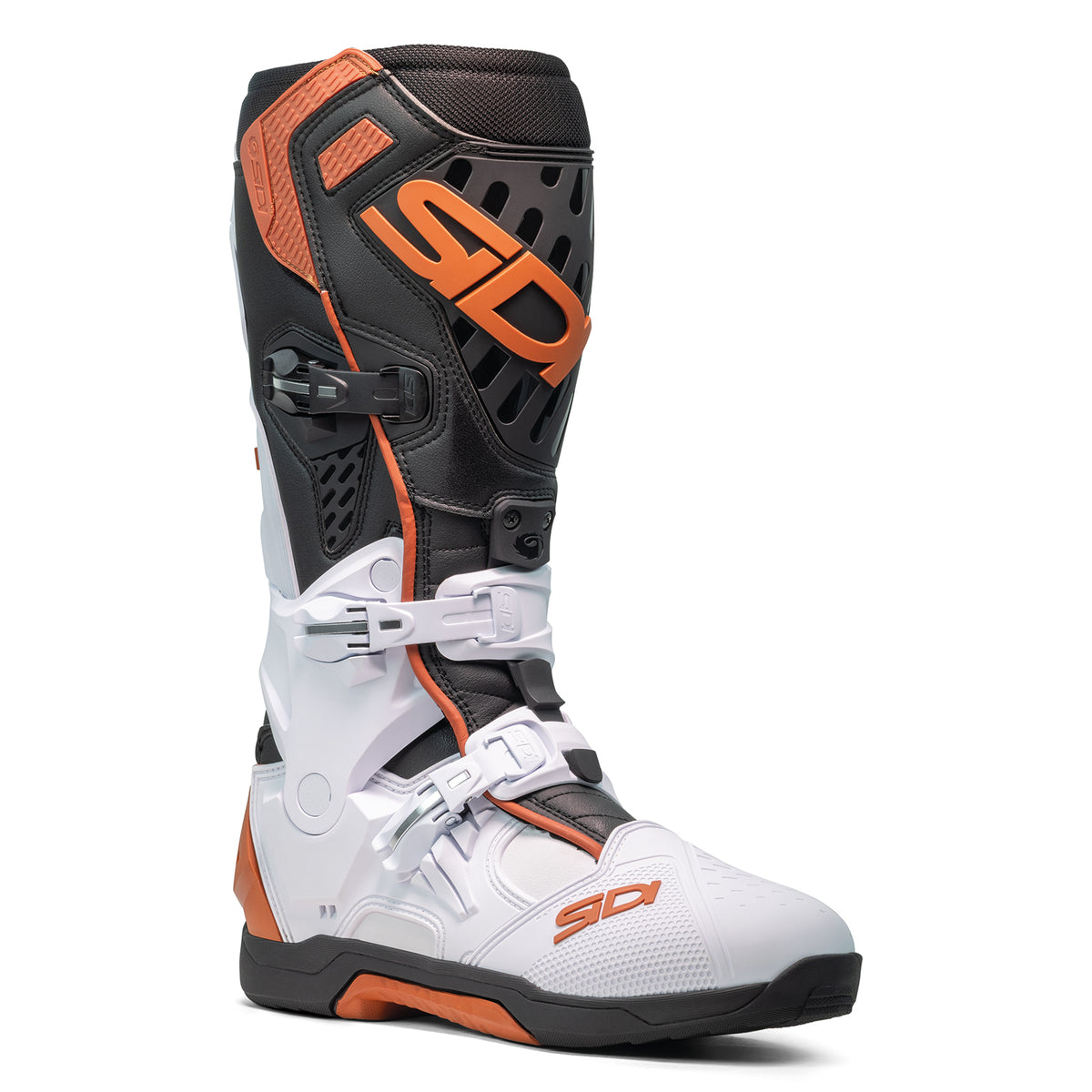 Botas Sidi Crossair - White/Black/Bronze - lateral