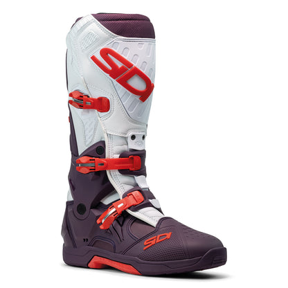 Botas Sidi Crossair - Wine/White - lateral