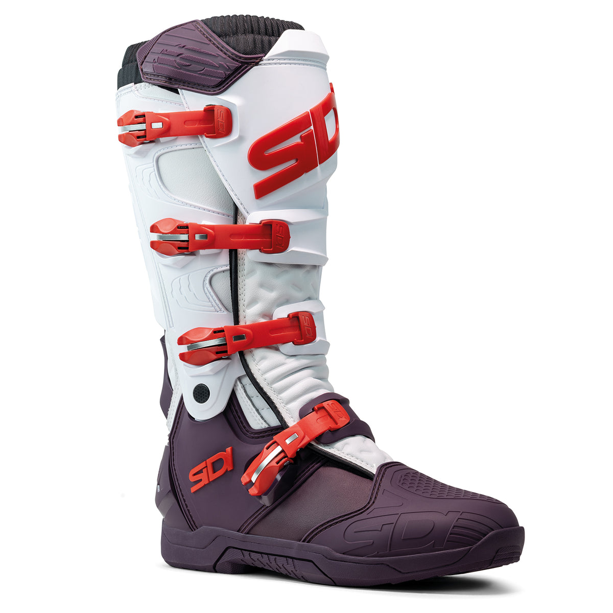 Botas Sidi X-Power SC - White/Wine - lateral