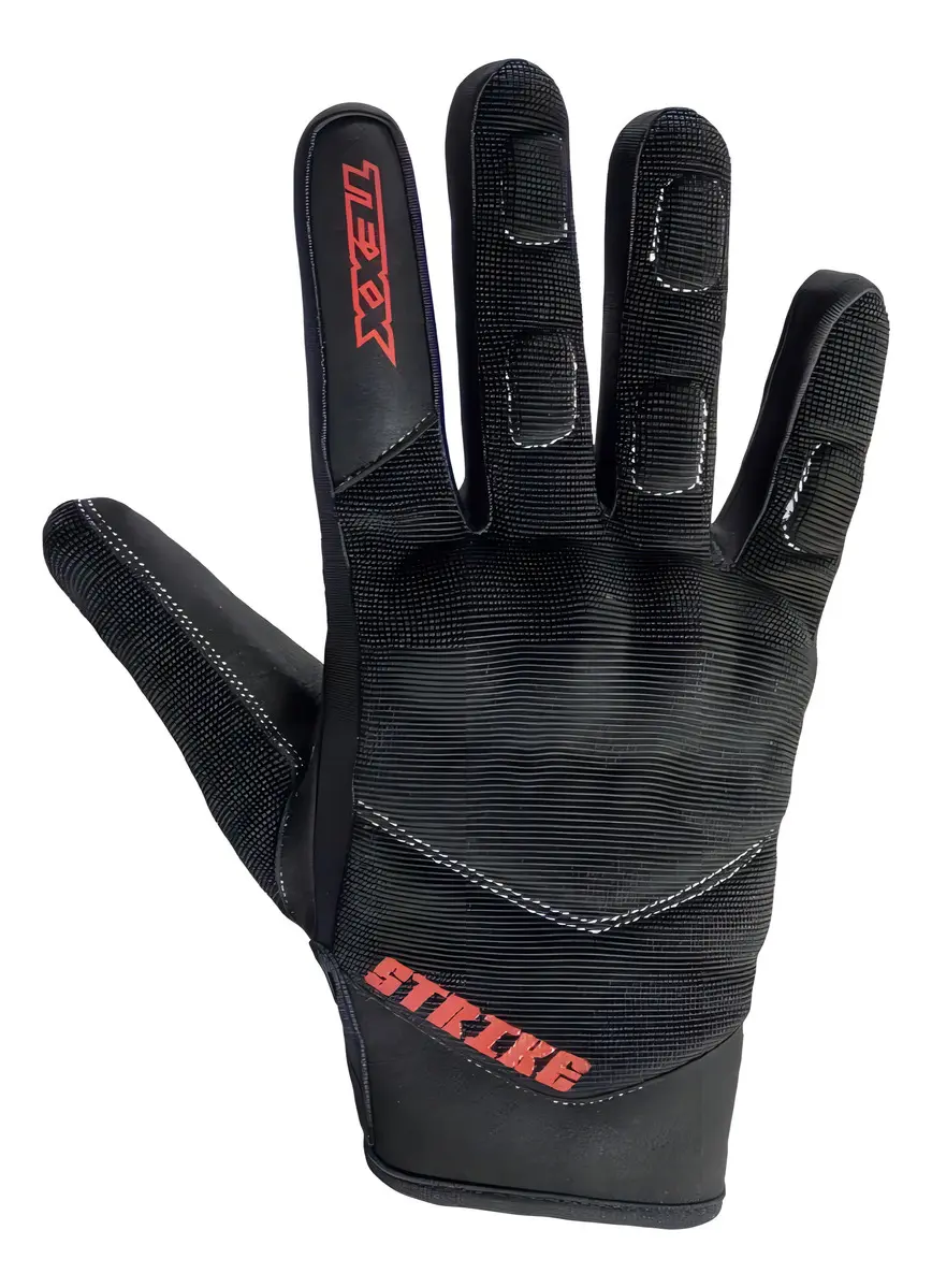 Guantes Texx New Strike Black - dorso